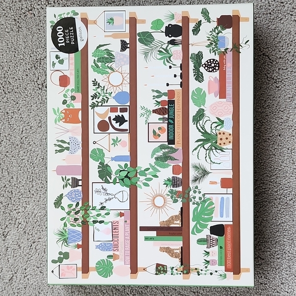 Plant Shelfie 1000 Piece Puzzle - Picture 1 of 7